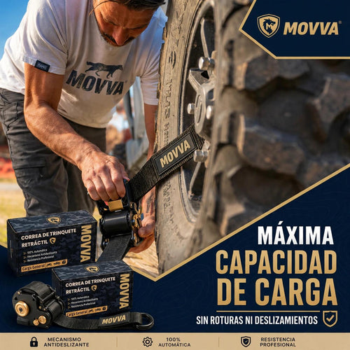 Correa Automática Retráctil MOVVA